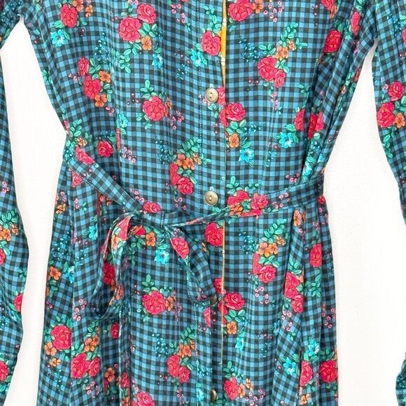 Matilda Jane Fa La La La Long Sleeve Button Down Midi Dress NWT - Women’s US M - Picture 5 of 15